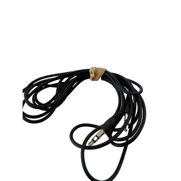 Aux Cord Cable, New, Black - Picture 4 of 5